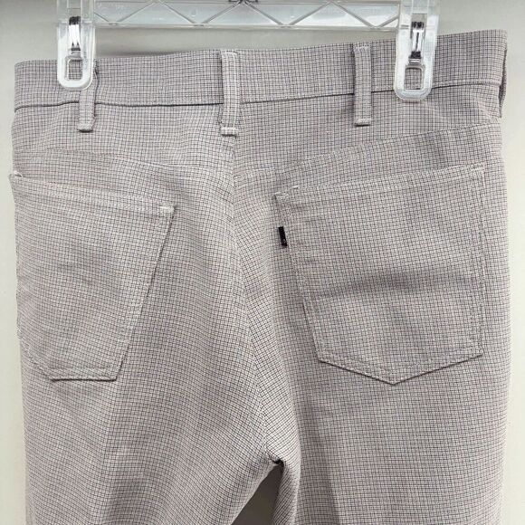 Levi's Vintage 1978 Sta-Prest Plaid R Only Tab Rare Talon Hippie Disco 33x30 - Picture 5 of 8